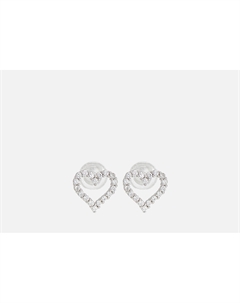 Серьги Heart mini silver 2 шт Viamore