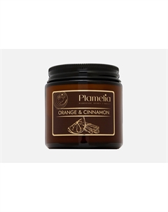 Ароматическая свеча Orange & cinnamon 120 мл Plamelia