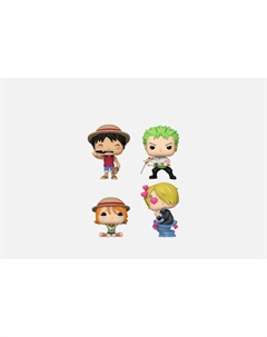 Фигурка POP! Animation One Piece Refresh Luffy/Zoro/Nami/Sanji 1 шт Funko