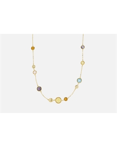 Цепочка Multi-colored crystals, gold 1 шт Attribute shop