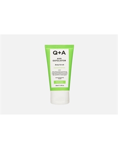 Мини-скраб для тела AHA Exfoliator 50 мл Q+a