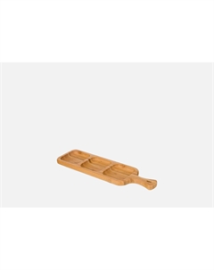 БЛЮДО ДЕРЕВЯННОЕ NATIVE, 37,5*10,5*2 СМ, С РУЧКОЙ 1 шт Lefard