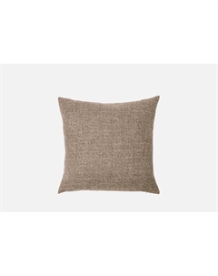 Декоративная подушка Рафл Льняное поле, трюфель, 45х45 1 шт Sonno
