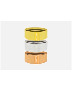 Набор тканевых фитнес резинок Expander yellow 3 шт Kama