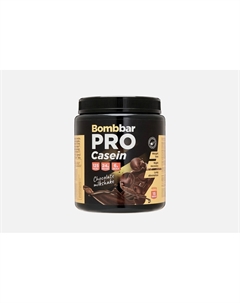 Казеиновый протеин без сахара Шоколадный милкшейк 450 г Bombbar