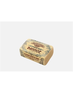 Твердое мыло туалетное Банное 190 г Завод братьев крестовниковых