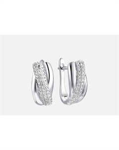 Серьги серебряные Spark Line 2 шт Fresh