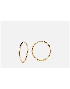 Серьги Essential Large Gold 2 шт Viamore