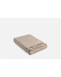 Плед Essential, бежево-серый, 130х180 1 шт Tkano
