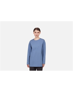 Лонгслив Сердце голубика O-S мл My