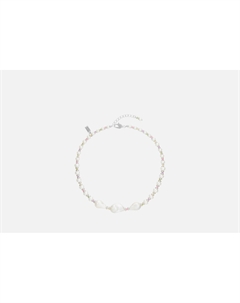 Колье на шею Pearl Hug Silver 1 шт Kotlo studio