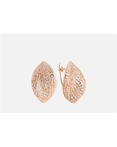 Серьги серебряные Flower 2 шт Fresh