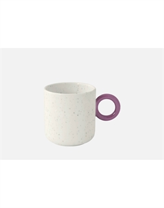 Кружка Creative, бело-фиолетовая 1 шт Easy life