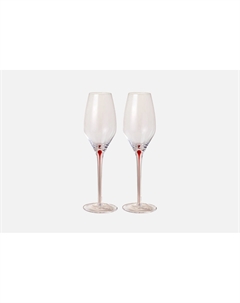 НАБОР БОКАЛОВ ДЛЯ ШАМПАНСКОГО ACCENT, RED 2 шт Lefard