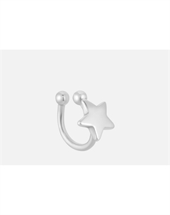 Кафф серебряный Звездочка 1 шт Baltsilver