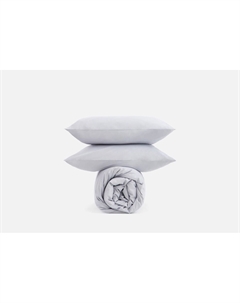 Комплект постельного белья Soft Gray, полутораспальный 1.5-спальный мл Morфeus