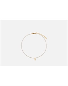 Чокер из жемчуга Майорка с буквой E 1 шт Marisofi