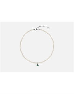 Чокер с подвеской С подвеской Crystal Green 1 шт Murashka
