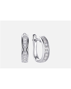 Серьги серебряные Spark Line 2 шт Fresh