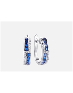 Серьги серебряные Spark Line 2 шт Fresh