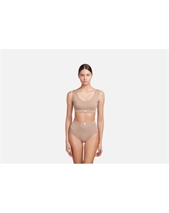 Стринги бойфренды с высокой посадкой DS102 капучино S мл My