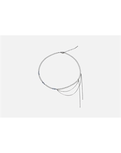 Колье с цепочками Из жемчуга 1 шт 19.stone