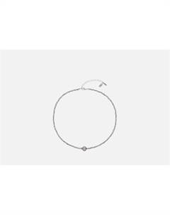 Black Shine. Сверкающий тонкий чокер с жемчужиной 1 шт Kotlo studio