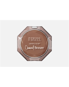 Минеральный бронзер для лица Mineral wear diamond bronzer 5.8 г Physicians formula