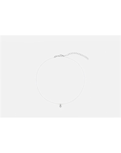 Чокер Бисер с серебряным сердцем 1 шт Sidorina sofia accessories