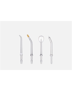 Насадки для ирригаторов Flosserpik POWER SPA 4 шт Edel+white