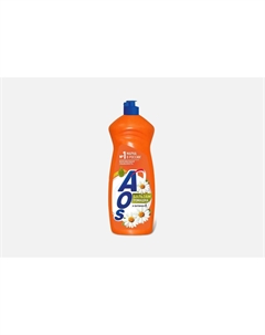 Средство для мытья посуды Бальзам Ромашка и Витамин Е 900 мл Aos