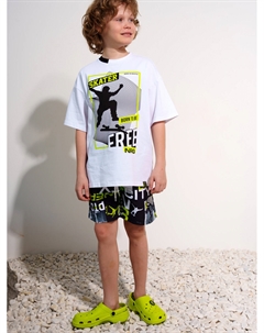 Шорты текстильные плавательные для мальчиков «15» Playtoday tween