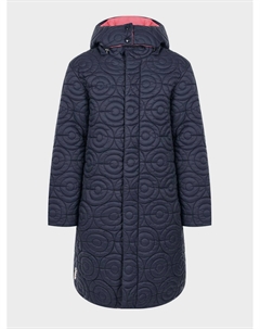 Темно-синее стеганое пальто Marni
