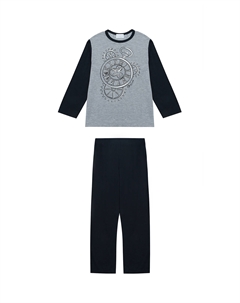 Пижама, принт часы Story loris