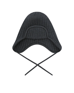 Шапка ушанка, серая Jan&sofie