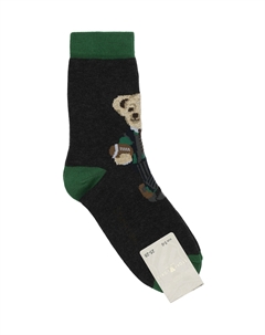 Носки, принт мишка-регбист Story loris