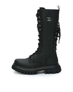 Ботинки высокие со шнуровкой Dolce&gabbana