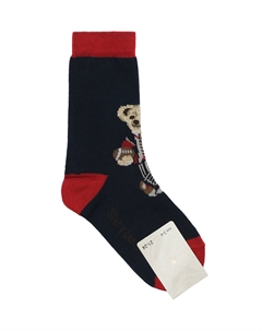 Носки, принт мишка-регбист Story loris