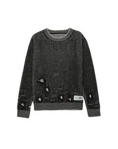 Джемпер с рваным эффектом Mm6