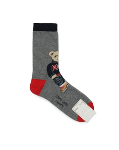 Носки, принт мишка в свитере Story loris