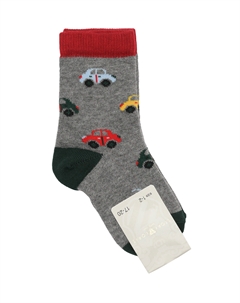 Носки, принт машинки Story loris