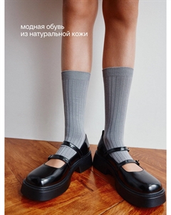 Лакированные туфли из натуральной кожи для девочек Sela