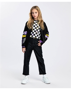 Толстовка на кнопках с начесом Button blue