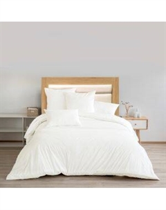 Комплект постельного белья BRAVO поплин однотон евро: прост.240х215см, под.205х215см,нав.70х70см -2шт, 100% хл,110 гр/м2, 5000 белый Ардасов а.