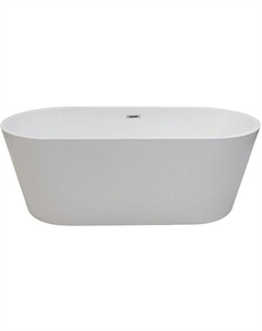 Акриловая ванна Resia160 160x75 CT10866 Белая без гидромассажа Ceruttispa