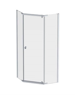 Душевой уголок Sunny 90х90 W87G-405-9090-MT профиль Хром матовый стекло прозрачное Am.pm.