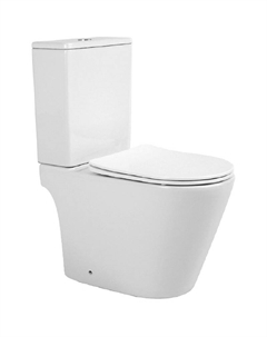 Унитаз компакт Вега AQ2904T-00 с бачком и сиденьем Микролифт Aquatek