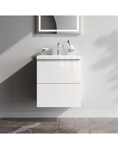 Тумба под раковину Gem 50 M90FHX0502WG подвесная цвет Белый Am.pm.