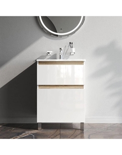 Тумба под раковину X-joy 58 M85AFSX06021WG цвет Белый Am.pm.