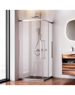 Душевой уголок Func88х88 W84G-403-9090-MT профиль цвет Хром матовый стекло Матовое Am.pm.